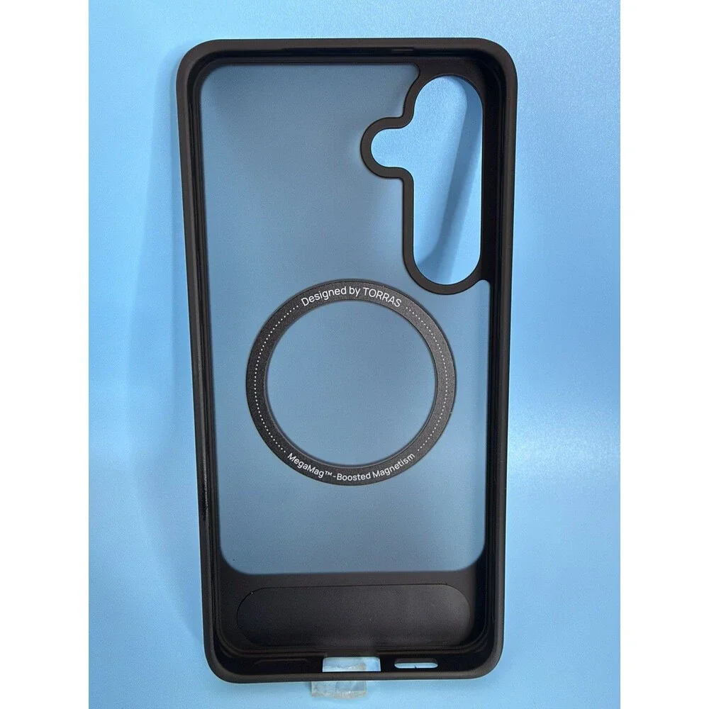 TORRAS for Samsung Galaxy S25 Plus Case Ostand, Black